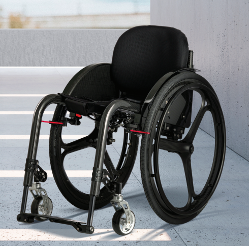 F1 Super light-weight folding wheelchair