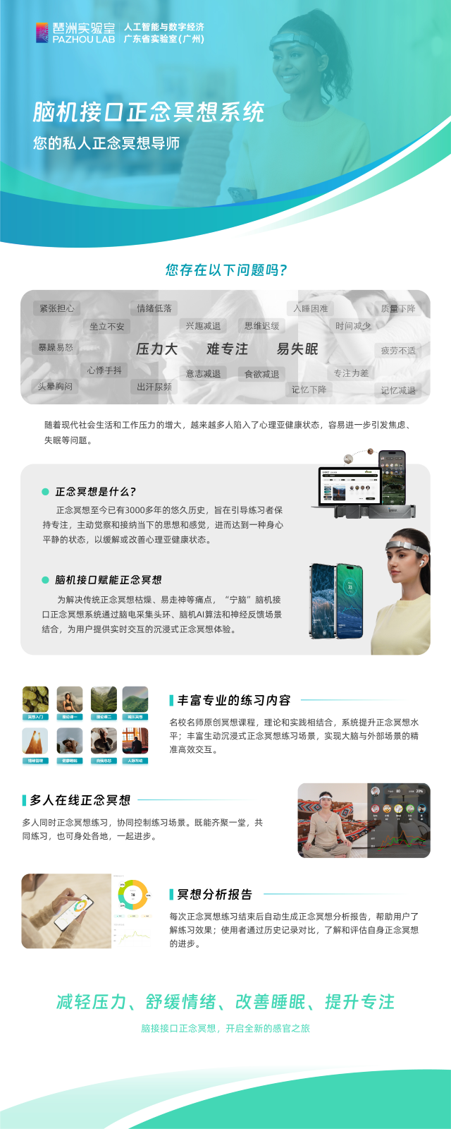 脑机接口正念冥想系统